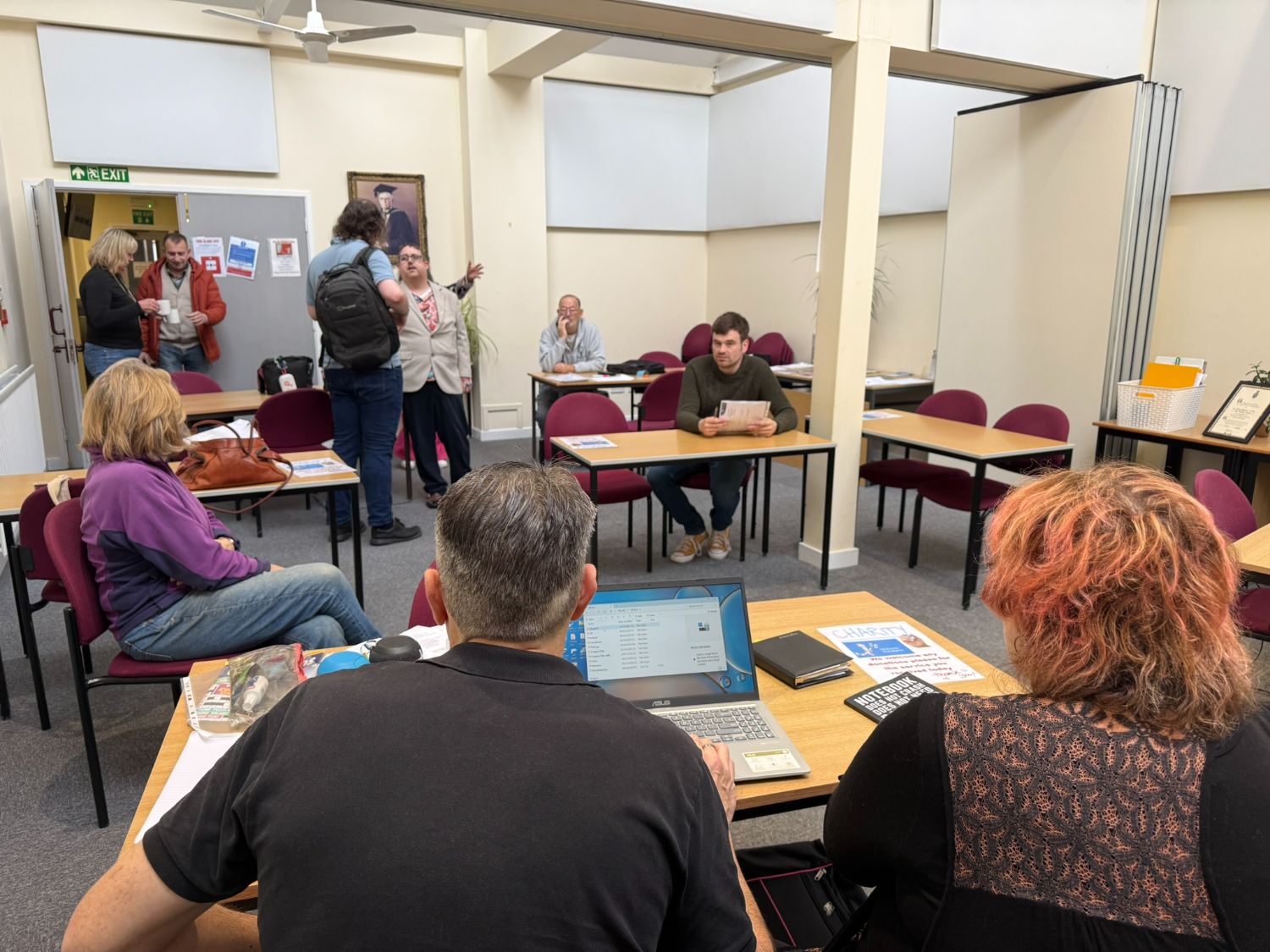 The same space today, in use as a Centre meeting room